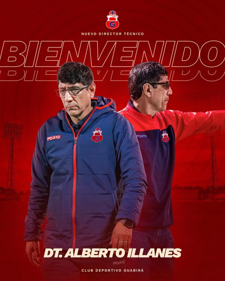 Guabirá le da la Bienvenida a Illanes quien asume como su nuevo Técnico
