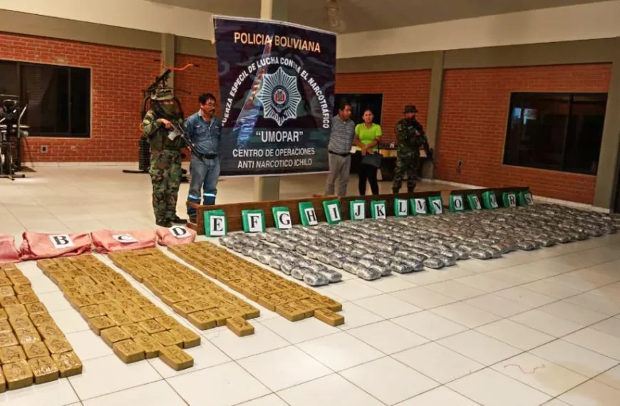 Umopar interceptan camión cisterna con más de 300 kilos de droga