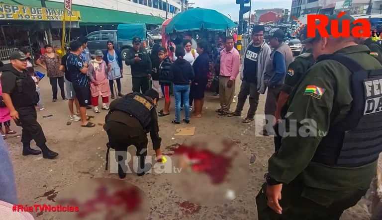 El intento de feminicidio contra una comerciante de frutilla por su expareja, cobró la vida de Pascual Chambi