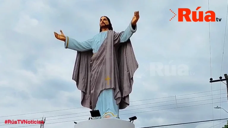 Con una inversión de Bs. 130.000, el nuevo monumento de "El Cristo" del barrio La Ponderosa, será entregado con una imagen renovada de resurrección.