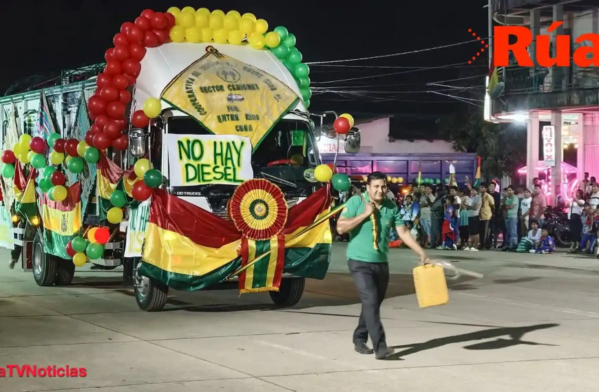 Satirizan la falta de combustible en Bolivia