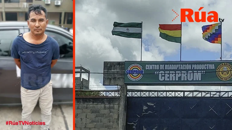 Detención preventiva en CERPROM para Vicente Ollisco Jamira, acusado de liderar avasallamientos en el norte cruceño